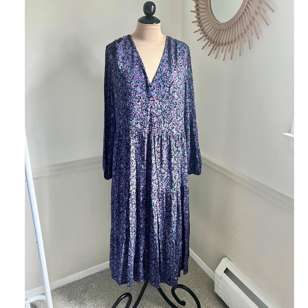 Vintage 80s/90s‎ Floral Babydoll Dress